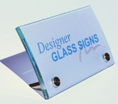 Model 650 - 170mm x 100mm Glass Sign